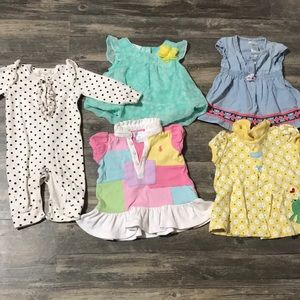 Baby Girls outfits size 3/6 months